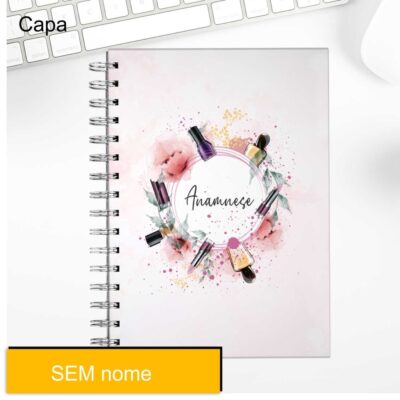 Caderno Anamnese unhas, alongamento - Image 2