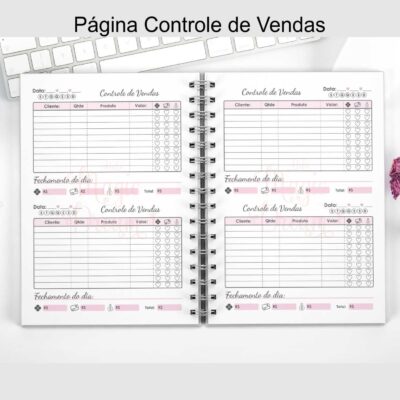 Controle de Vendas 2 dias por página - Permanente - Image 2